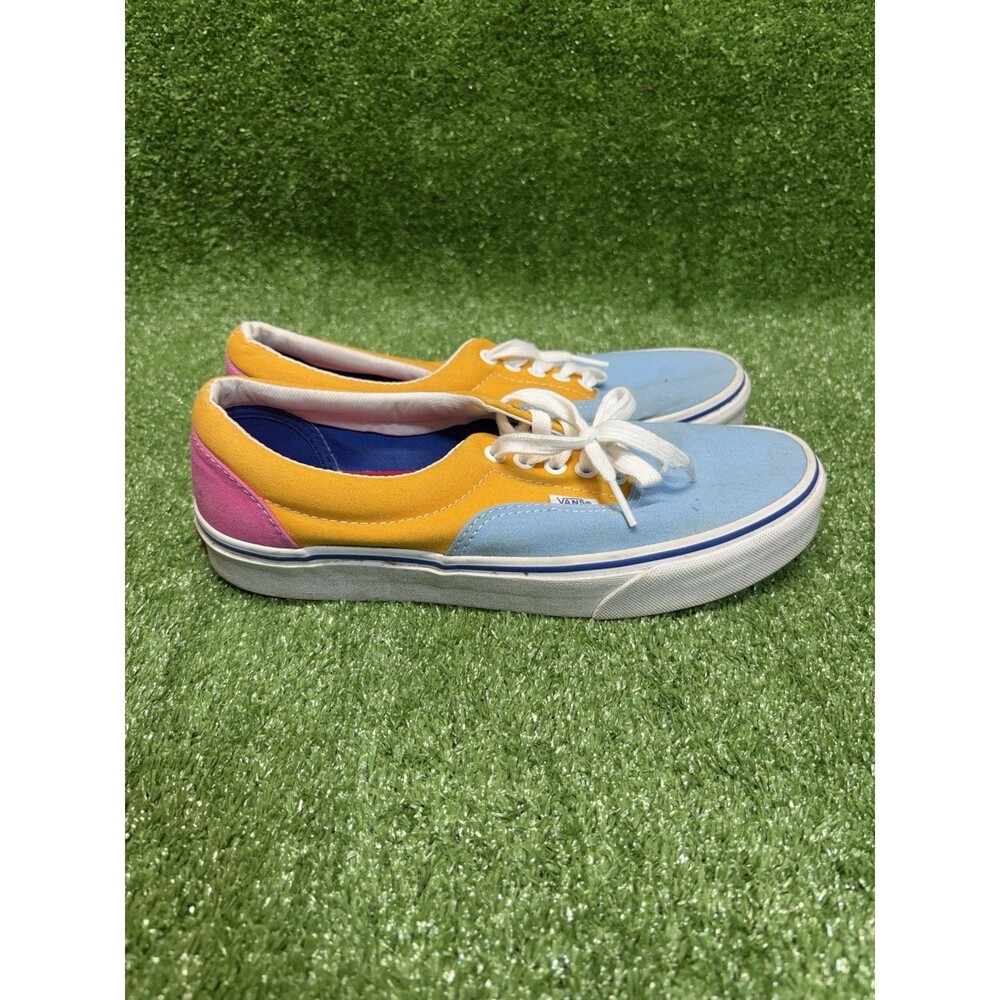 Vans Unisex Skate Shoes Multicolor Lace Up Low Top Shoes Men's 8.5 / Women's 10